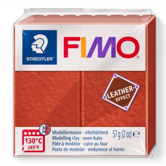 Pasta Fimo leather efect rust Cod 8010-749