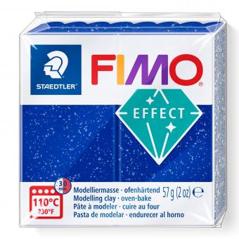 Pasta Fimo efect blue glitter Cod 8020-302