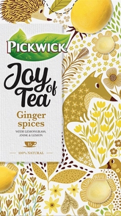 Ceai PICKWICK JOY OF TEA - ghimbir, lamaita, anason si lamaie - 15 x 1,75 gr./pachet