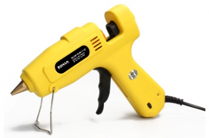 Pistol de lipit termic, Koala 60W, cablu alimentare, indicator LED, intrerupator ON/OFF - galben