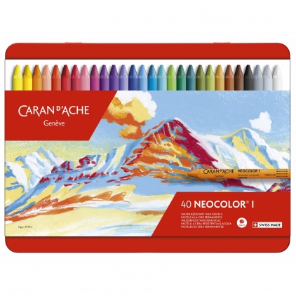 Set 40 Creioane Pastel Carandache Neocolor I