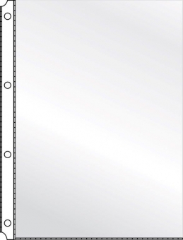 Folie protectie pentru documente A4, 120 microni, 10/set, KANGARO - cristal