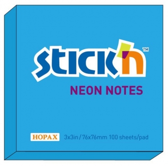 Notes autoadeziv 76 x  76 mm, 100 file, Stick